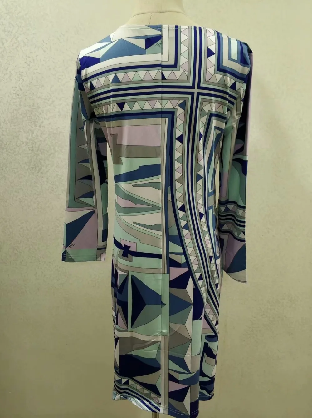 EFATZP женское Европейское модное эластичное шелковое трикотажное платье с