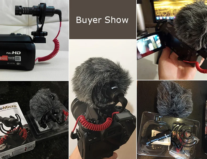 Ulanzi Rode VideoMicro накамерный микрофон телефон микрофон видео фотография Запись микрофон для Canon Eos M50 Nikon sony DSLR