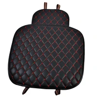 leather car seat cushion car interior faux soft car seat cover set pad mat chair cushion for car seat cover