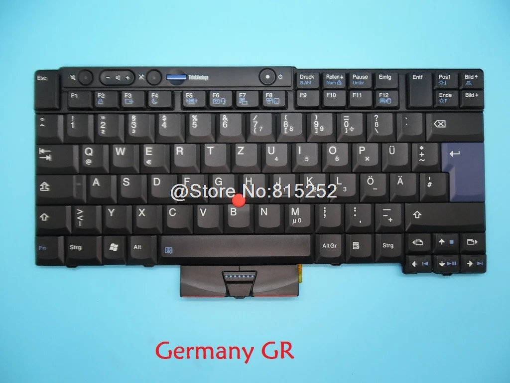 Клавиатура для lenovo Thinkpad T400S T420 T420I T420S T420SI X220 T510I T520 W510 W520 Германия GR английский США
