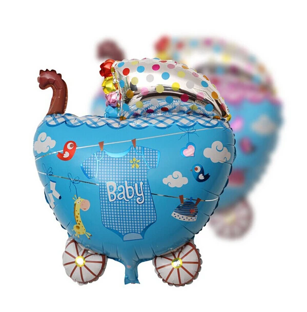 65*52 см детская коляска фольгированные воздушные шары для маленьких мальчиков и