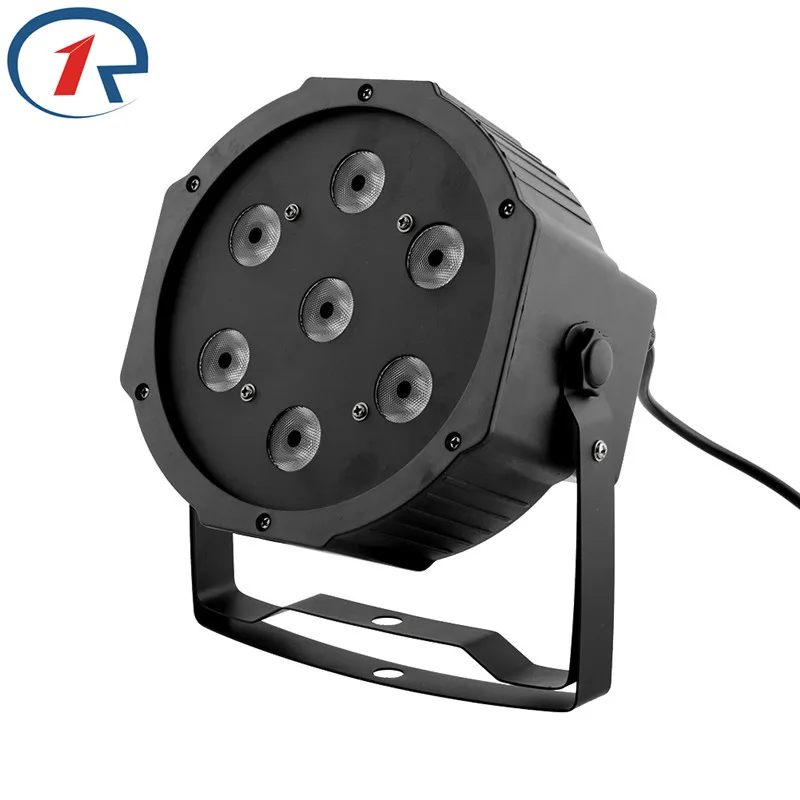 ZjRight 4 шт./лот высокой мощности 70 Вт светодиодные прожекторы DMX512 со звуковым