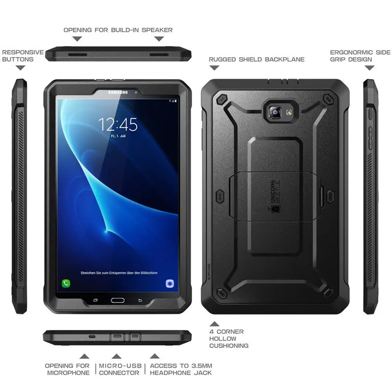 SUPCASE для Samsung Galaxy Tab A 10 1 чехол (без ручки) UB Pro Прочный Гибридный с полным корпусом и