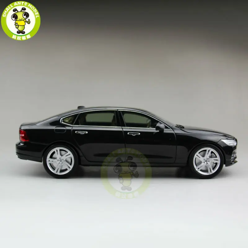 1/18 Volvo S90 T5 литая модель автомобиля игрушки детские подарки для мальчиков девочек коллекция черный цвет