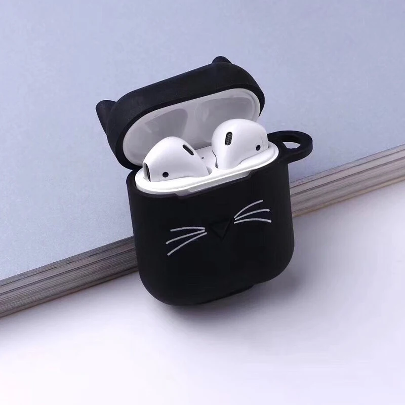 Чехол для AirPods, милый мультяшный защитный чехол, милый для Airpods, беспроводной чехол для наушников, аксессуары для Air pods, чехол для наушников