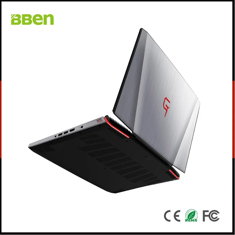 Игровой ноутбук BBEN G16 15 6 дюйма Windows 10 Nvidia GTX1060 GDDR5 Intel i7 7700HQ 16 ГБ ОЗУ M.2 SSD IPS RGB