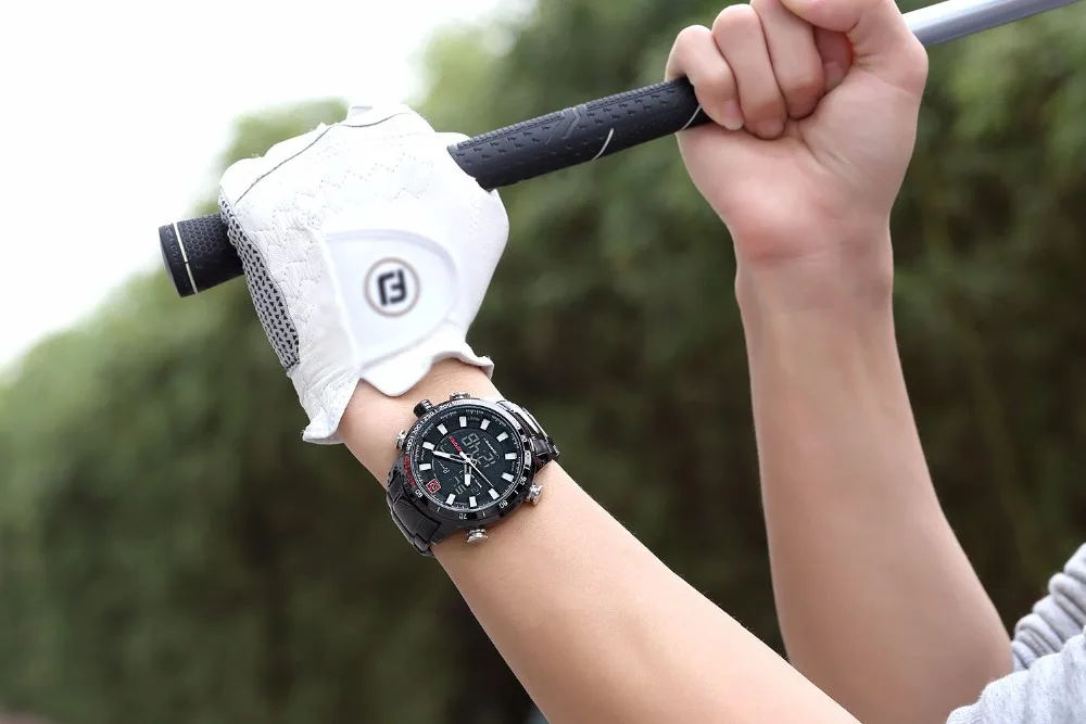 NAVIFORCE Роскошные брендовые модные спортивные наручные часы водонепроницаемые мужские кварцевые аналоговые часы Relogio Masculino