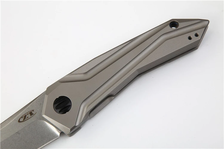 BENYS OEM ZT 0055 TC4 титановая ручка S35VN лезвие с шарикоподшипником Флиппер Открытый