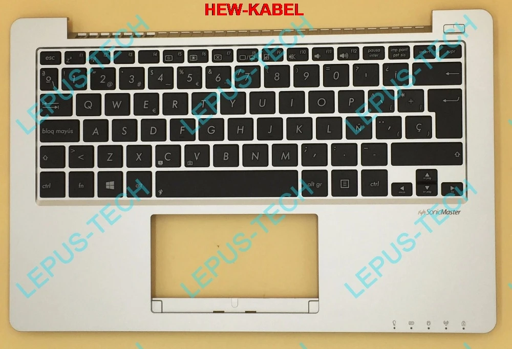 SP испанская клавиатура для ASUS X201 X201E S200 S200E 90NB00L2 R31SP0 x202e с подставкой рук верхний