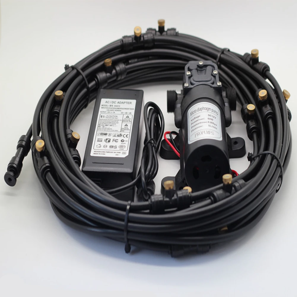 12V на случай запотевания стекол можно использовать насос 160PSI высокое Давление усилитель диафрагмы распылитель водяного насоса 20-40ft с 6-16 шт. на случай запотевания стекол можно использовать насадки