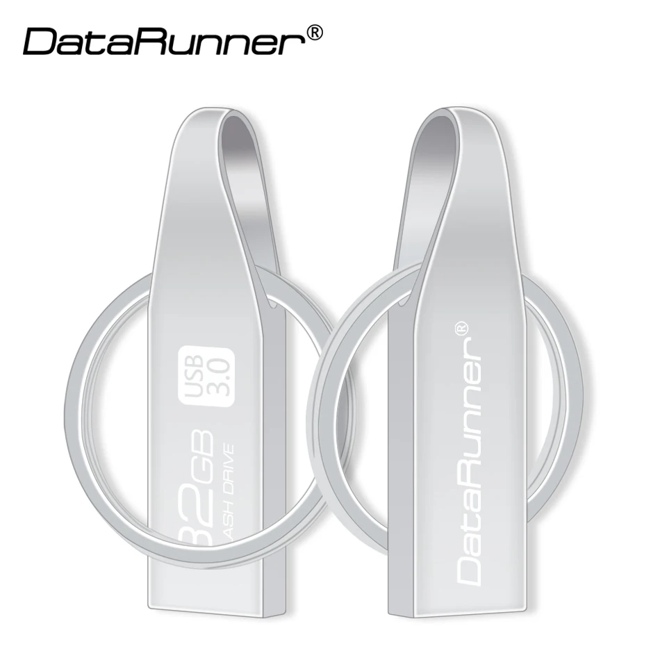 DataRunner брелок для ключей USB флэш-накопитель 128 ГБ Флешка Usb 3 0 карта памяти 8 16 32 64 Гб