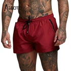 2021 Мужской купальный костюм, мужские пляжные шорты, быстросохнущие шорты для плавания, одежда для плавания для мальчиков, Летние плавки для плавания, боксеры для серфинга mayo sunga