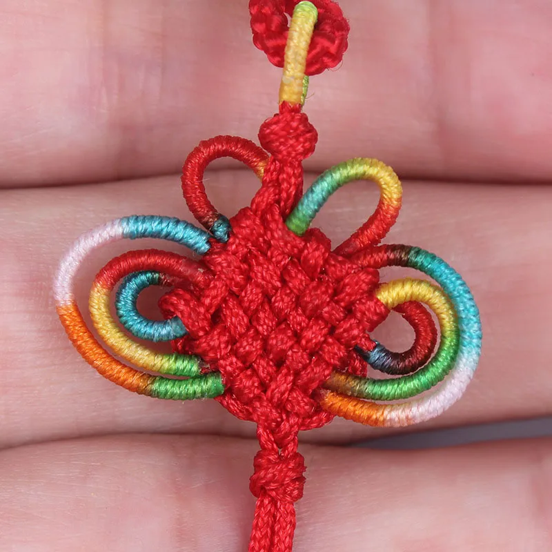 100 шт DIY подвеска в виде китайского узла Новогоднее украшение друзья подарки