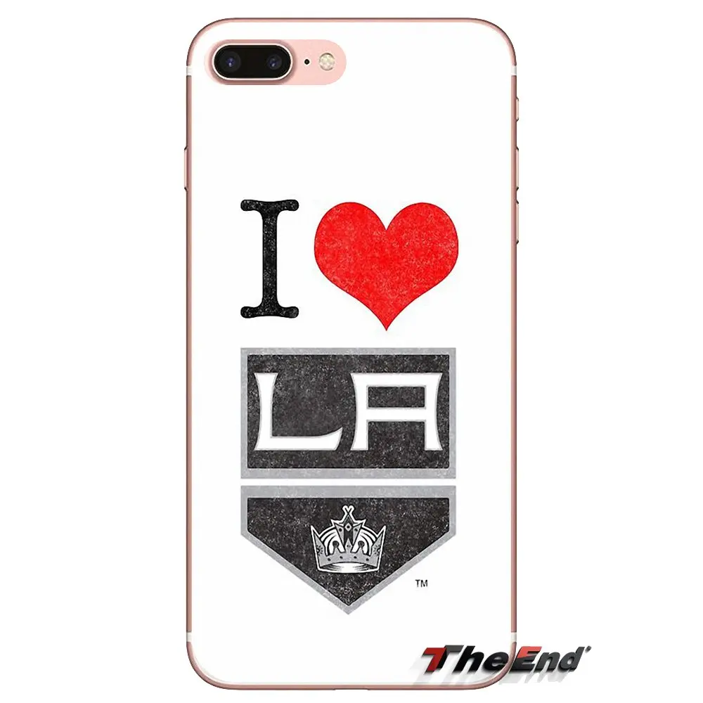 Силиконовый чехол для телефона Samsung Galaxy S3 S4 S5 Mini S6 S7 Edge S8 S9 S10 Plus Note 3 4 5 8 9 la kings Ice