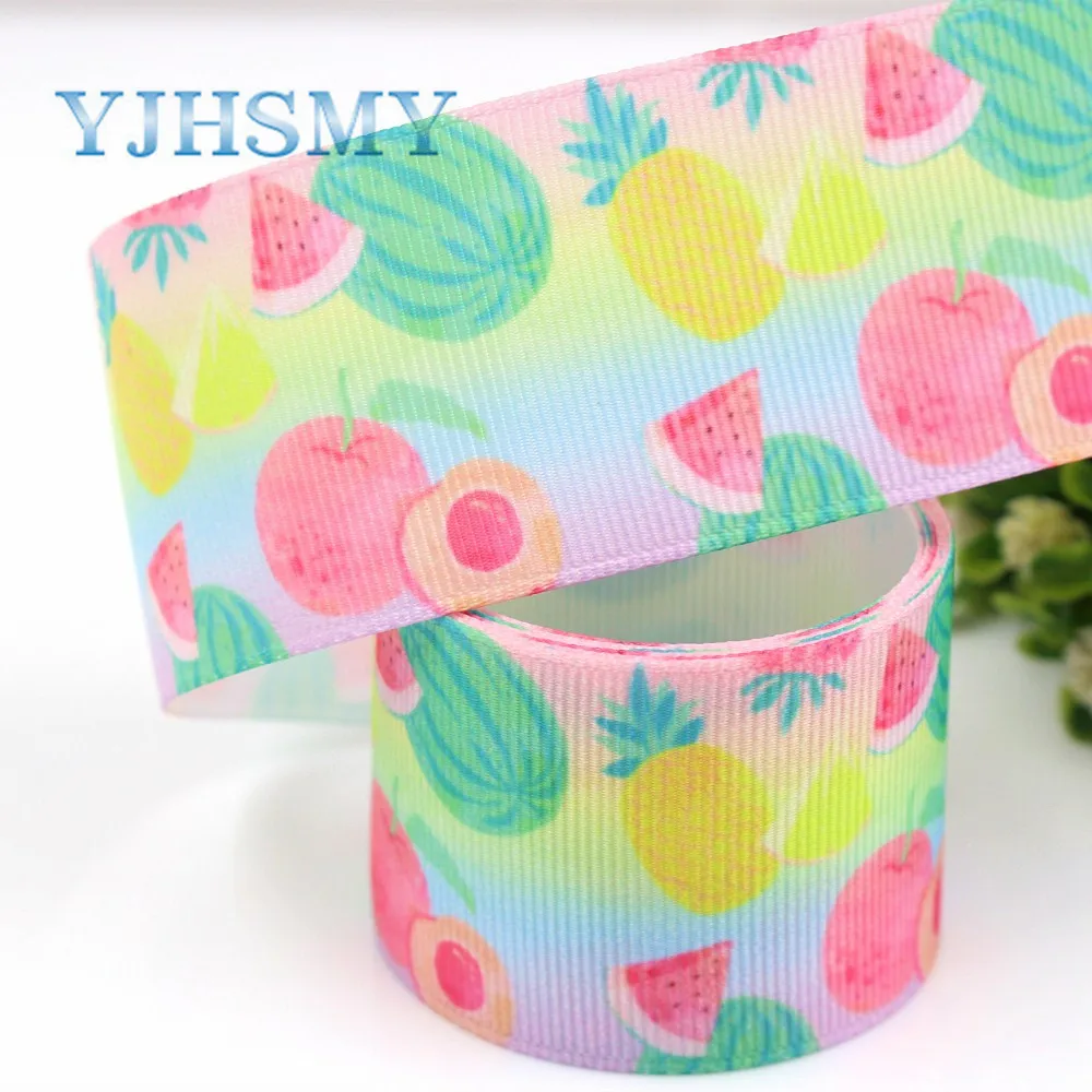 YJHSMY G 18719 653 38 мм 10 ярдов мультфильм печатных grosgrain ленты DIY ручной работы