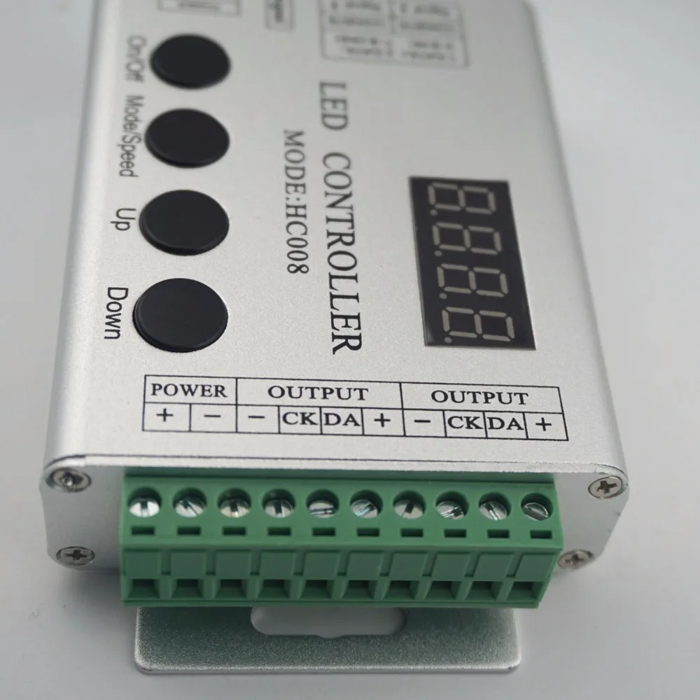 HC008 пульт дистанционного управления 133 эффект режимы DC5-24V для UCS1903 WS2812B WS2811 SK6812