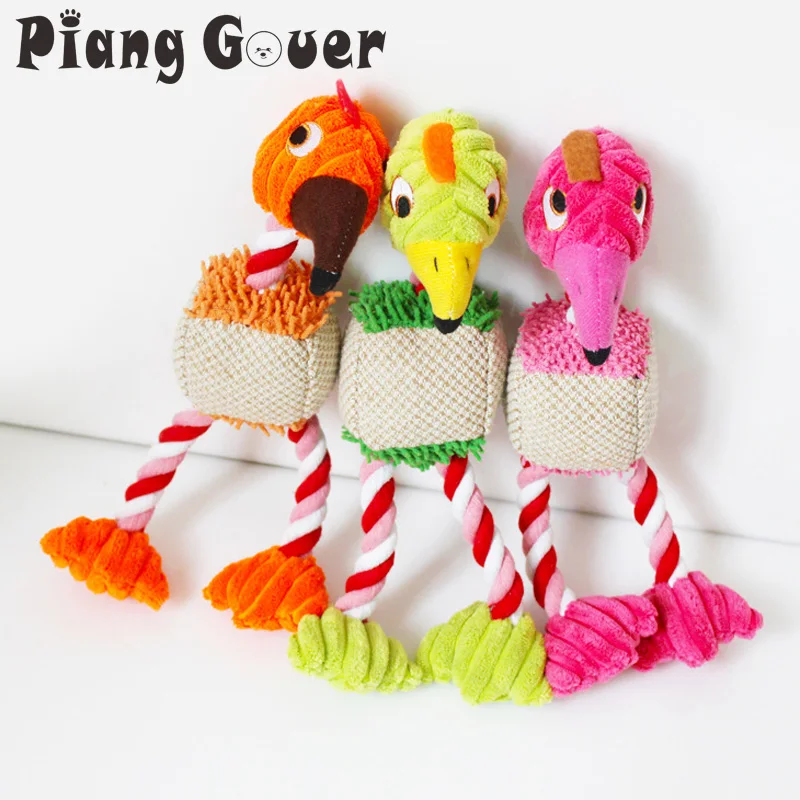 BB писк любимая игрушка птица Форма плюшевые игрушки собаки для маленьких собак