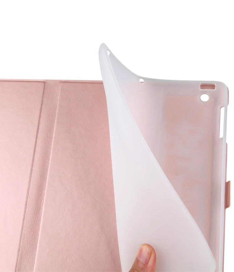 Для IPad 2/3/4 чехол высокого качества, магнитная Кожаная подставка из ТПУ чехол s для iPad2/3/4+ пленка+ стилус