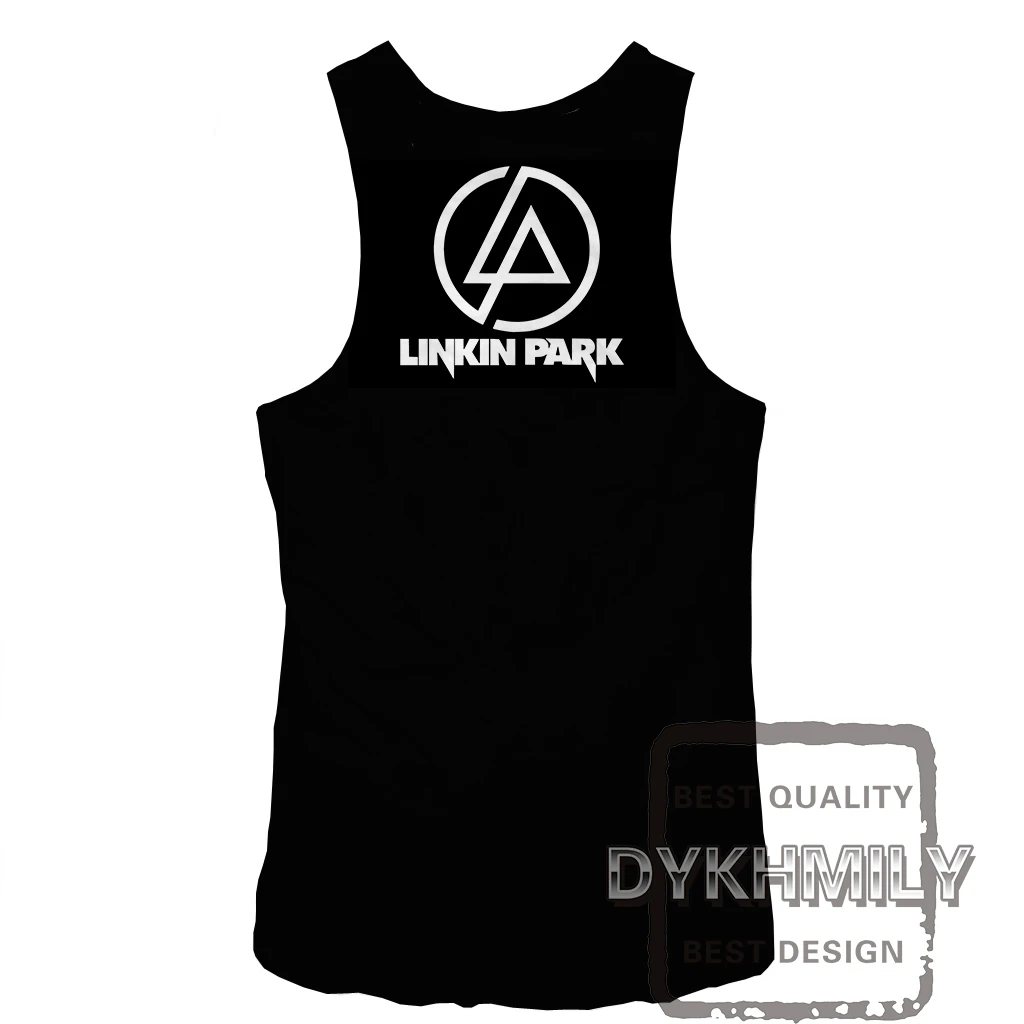 Dykhmily Linkin Park майка памяти Честер Беннингтон 3D с принтом мужские жилет Linkin Park музыка cool Tank Top