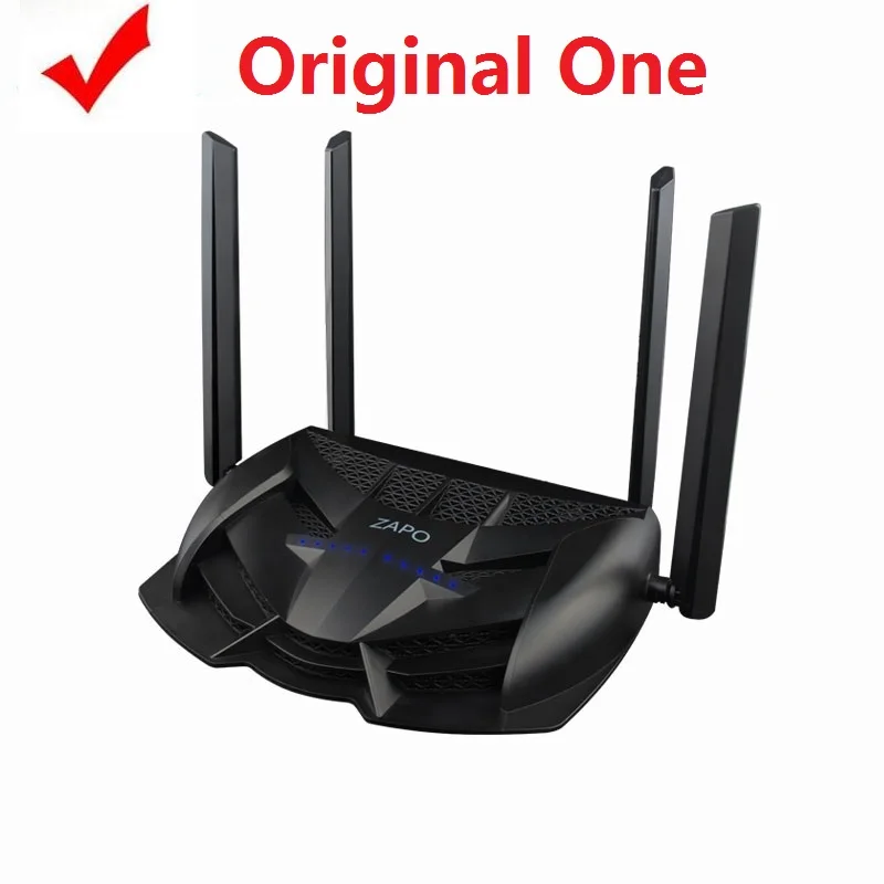 ZAPO USB флэш-накопитель двухдиапазонный 2,4G/5G WiFi беспроводной AC 1200M маршрутизатор с высоким коэффициентом усиления антенны Высококачественный чип повторитель на большие расстояния