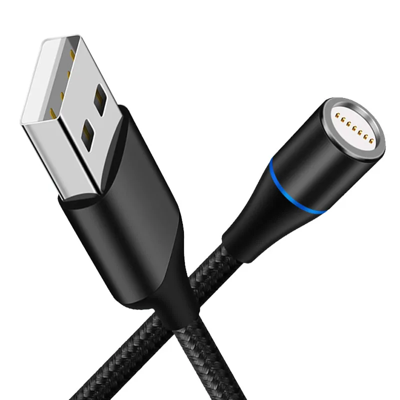 3A Быстрая зарядка Micro USB Магнитный кабель зарядное устройство Тип C Android передачи