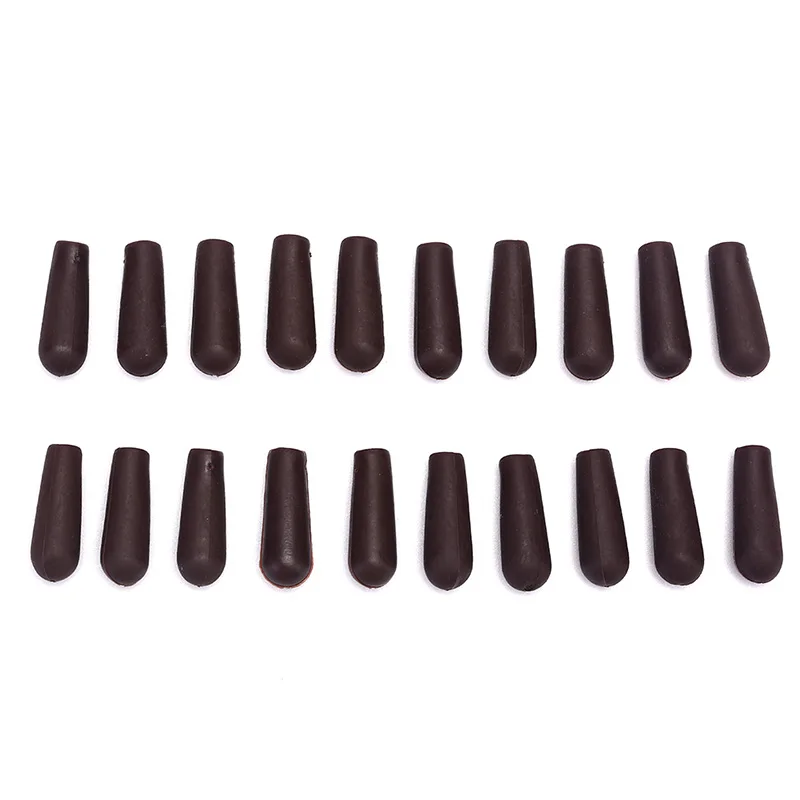 

20pcs Carp Fishing Arrow Buffer Beads For Helicopter Rig Chod Rig Knot Protector Beads Rubber Shock Buffer For Multi Clip
