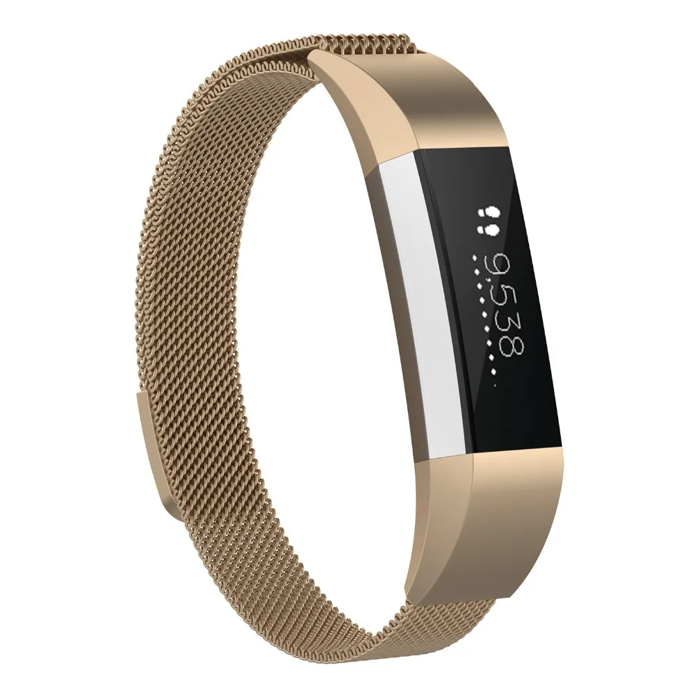 Ремешок для часов из нержавеющей стали, ремешок для Fitbit Alta HR, миланские умные часы, сменный Смарт-Браслет Для Fitbit Alta