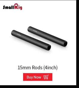 SmallRig DSLR штатив для камеры 15 мм стержень зажим для EVF крепление микрофона DIY опции 1493