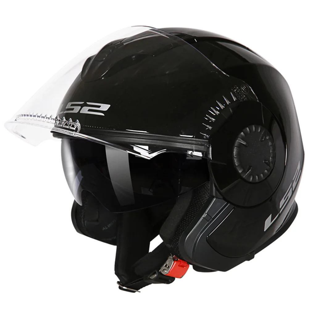 VERSO Black Ls2 OF570 Verson Technik Jet шлем мобильный мотоциклетный скутер Capacetes De Motociclista Casco Moto Casque Moto cask - Цвет: VERSO Black