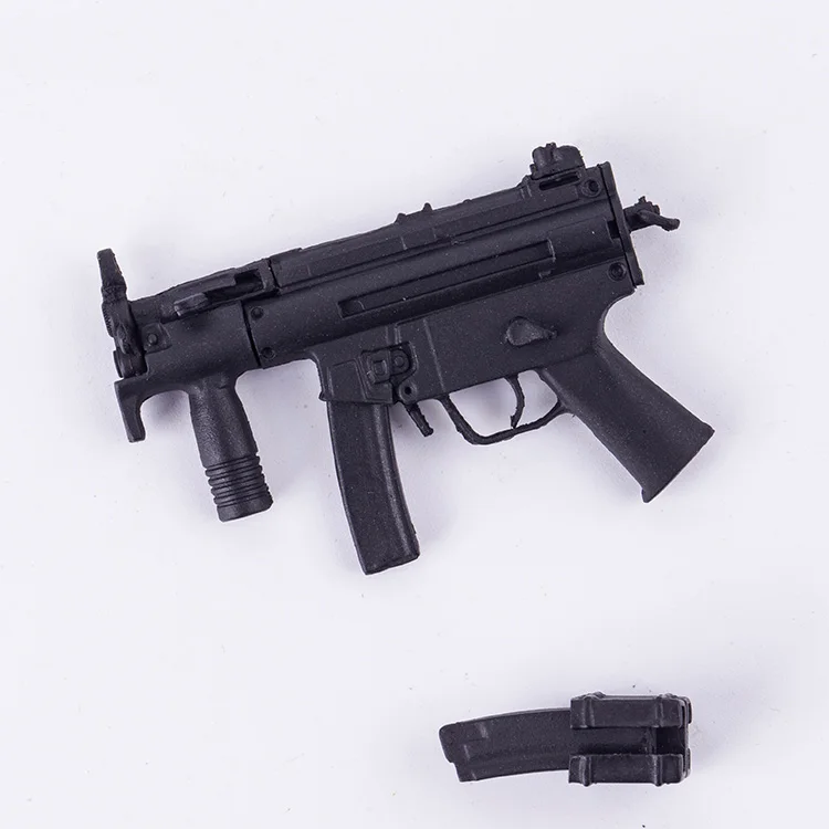 Масштаб 1/6 модель оружия аксессуары Современная Военная Миниатюрная MP5 Для