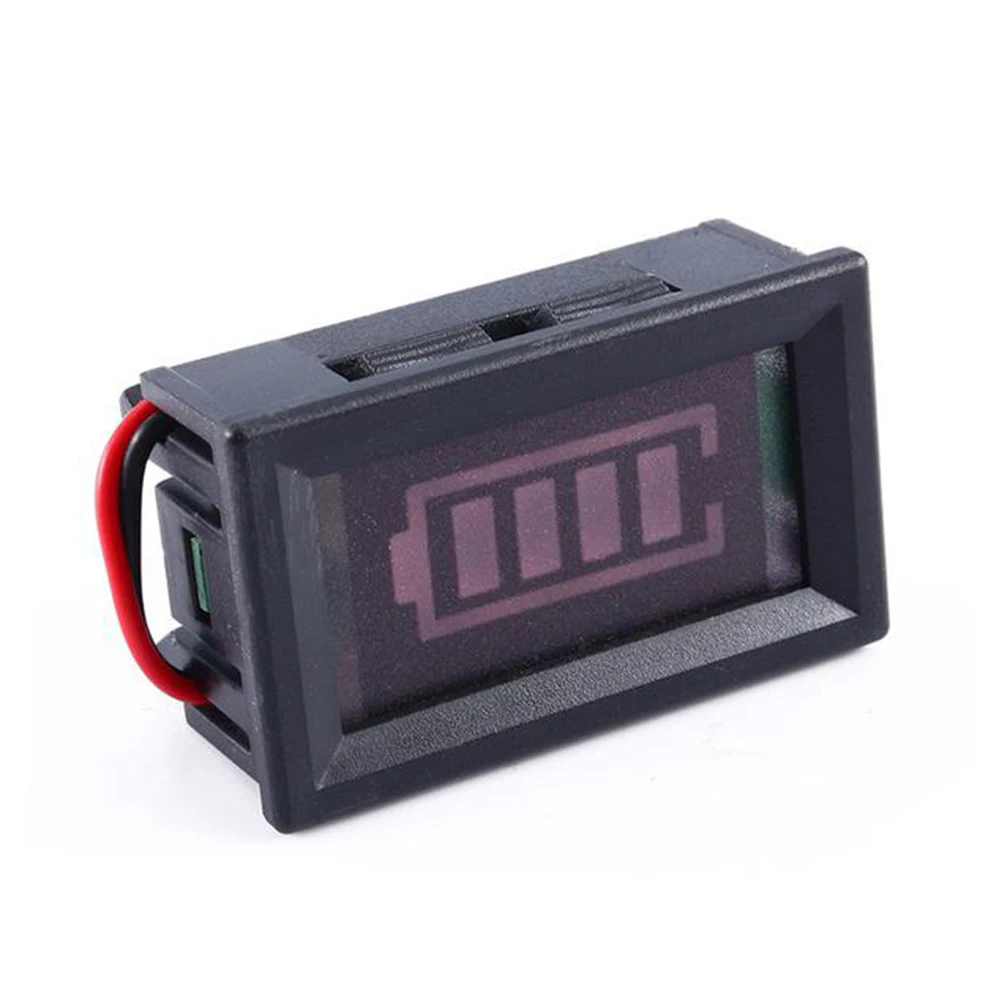 12V Светодиодный индикатор батареи измерительный прибор для свинцово кислотной