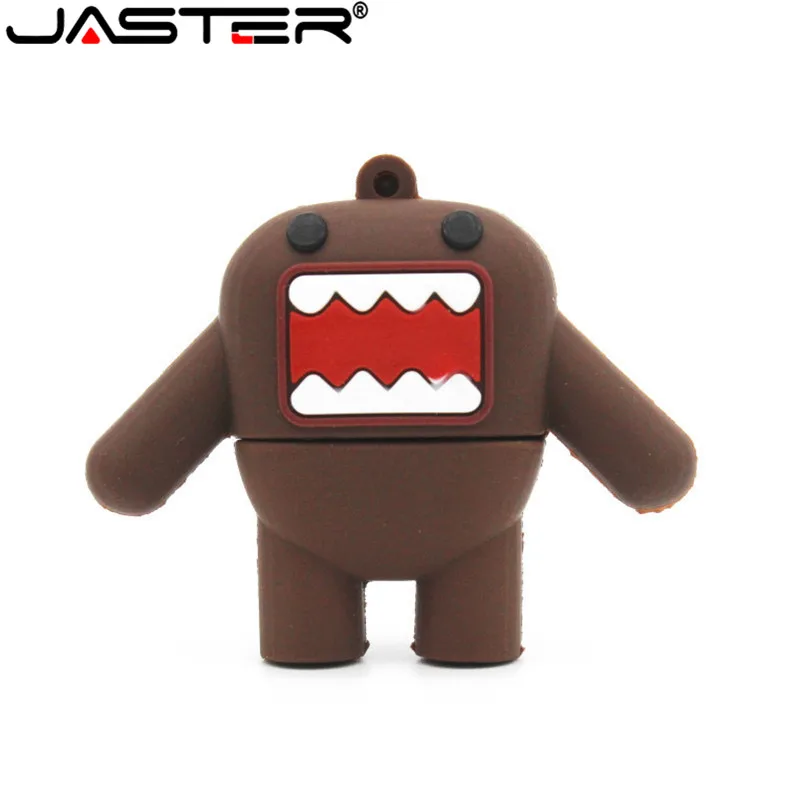 JASTER японская мультяшная большая кукла Domo Kun девочка прекрасная креативная usb флешка 4 ГБ 8 ГБ 16 ГБ 32 ГБ 64 ГБ usb флэш-диск