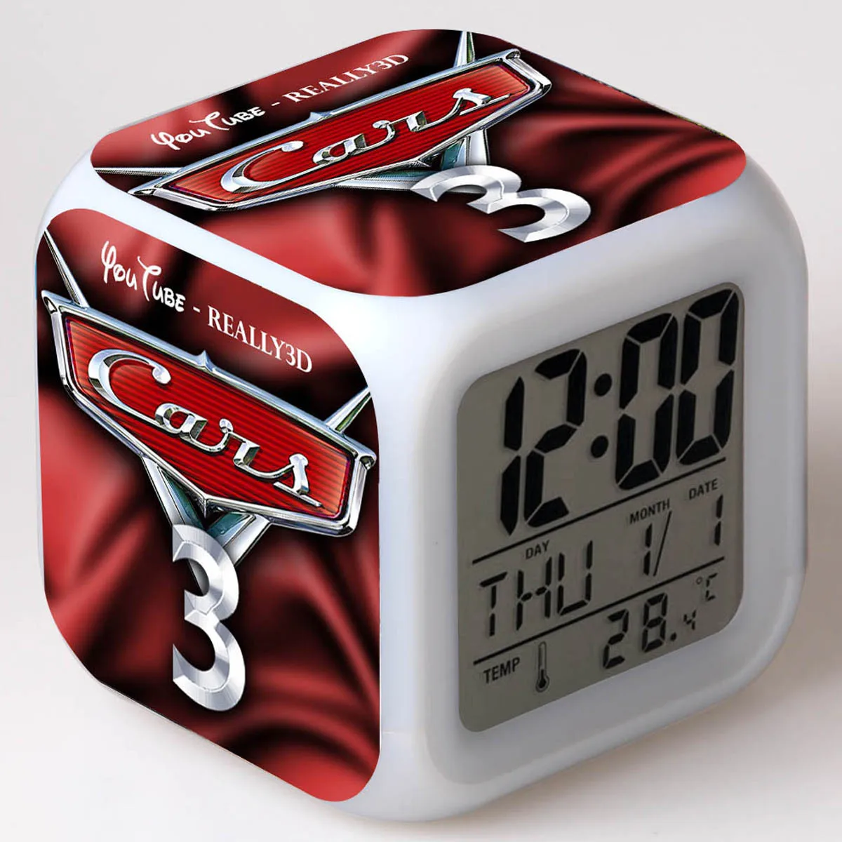 23 Детский будильник, игрушка, Led, Reloj Despertador, цифровые часы, Электронный светильник для пробуждения, Настольный светильник, Reveil Wekker - Цвет: 23