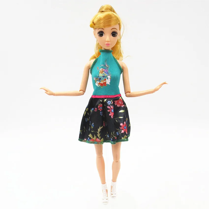 5 шт. красивые ручной работы вечерние кукольная одежда Girls'Gifts игрушка кукла