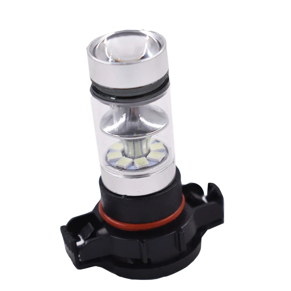 2x H16 5202 PS24WFF 8000K Ice Blue 100 Вт светодиодный противотуманный светильник новая лампа для
