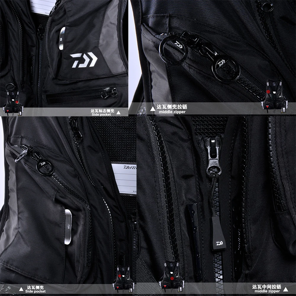 DAIWA унисекс DF 3401 Professional Спорт на открытом воздухе спасательный жилет рыбалка