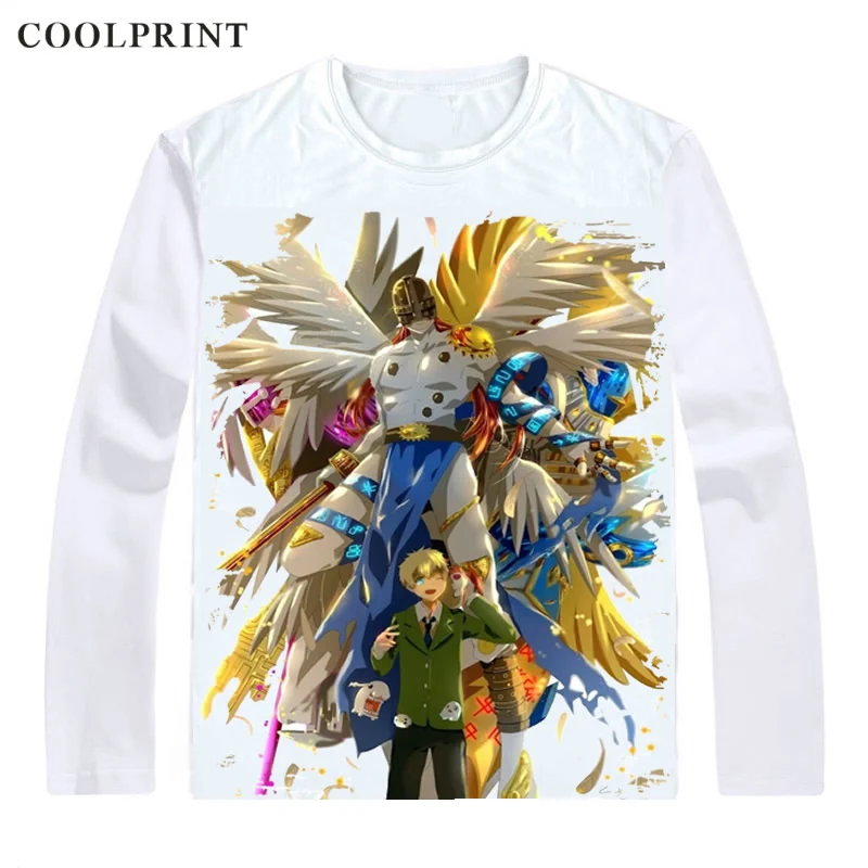 Style 17 Dejitaru Monsuta Digimon 5 футболок Многоцветные рубашки с длинными рукавами Digimon Savers отряд данных Digimon Seibazu Косплей рубашка - Цвет: Style 17
