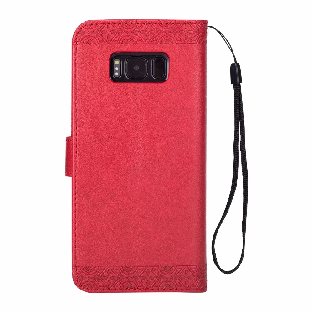 Чехол для телефона Etui откидной Samsung Galaxy A6 A8 2018 Plus A5 2016 2017 + с ТПУ тотемным принтом