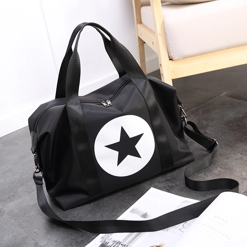 Women Travel Bag Water Resistant Female Purses Ladies Luggage Duffel Handbag For Trip New Tourist Star Printed Crossbody Bolsas | Багаж и