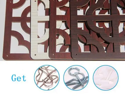 Настенные панели Biombo стильные мобильные деревянные для входа в гостиную спальню