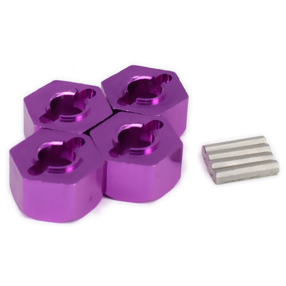 M12 12 мм алюминиевый привод ступицы колеса шестигранный адаптер для 1/10 RC модели
