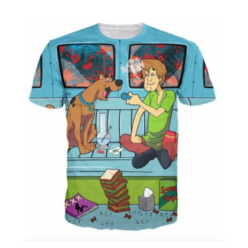 Новейшая креативная Футболка с принтом 3d мужская футболка Летняя Новинка 3D feminina