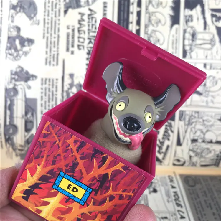 Редкие 6 см Король Лев Hyenas ПВХ фигурку пальчиковые куклы игрушки|Игровые фигурки
