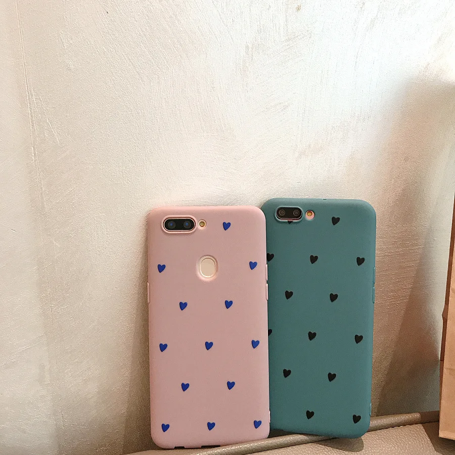 Fashion Cute Love Heart Phone Back Cases For Huawei Honor 9 10 V9 V10 P10 P20 Pro Nova 2S 3 Mate Cover Fitted Case |