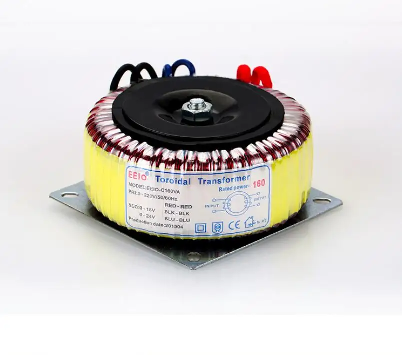24V tranformer 160VA oroidal transformer copper custom 220V input 6.67A power | Обустройство дома