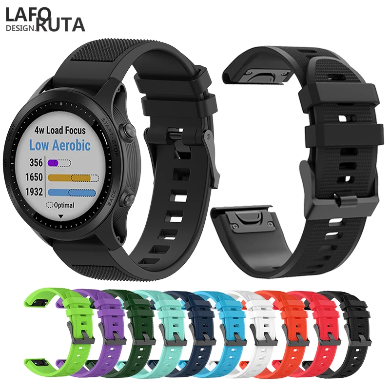 Мягкий силиконовый браслет Laforuta для Garmin Forerunner 945 935 ремешок женщин и мужчин