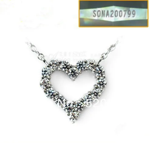 Женский кулон из серебра 925 пробы с покрытием белого золота|pendants for women|gold diamond