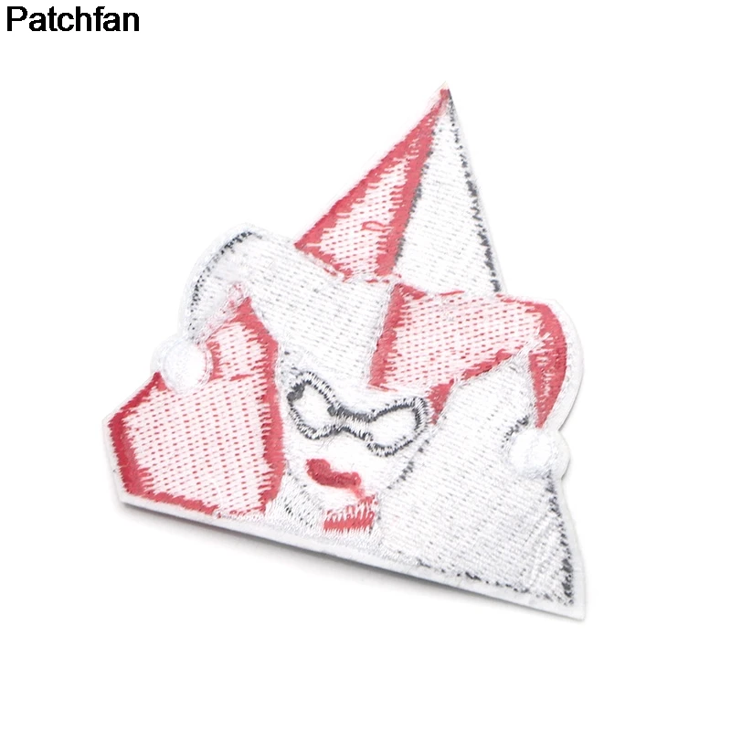 Patchfan отряд самоубийц Харли Куинн DIY Вышивка для аппликации, шитья железа на одежде Рюкзак украшения дома наклейки значки A1920