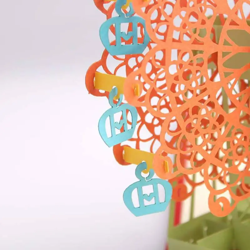 3d открытки на Хануку Hanukkah поздравительная открытка фестиваль лазерная резка с конвертом полые ручной резной свадебные приглашения карты
