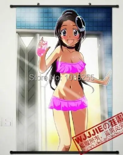 Домашний декор японский настенный плакат прокрутка мира бог знает только Элси